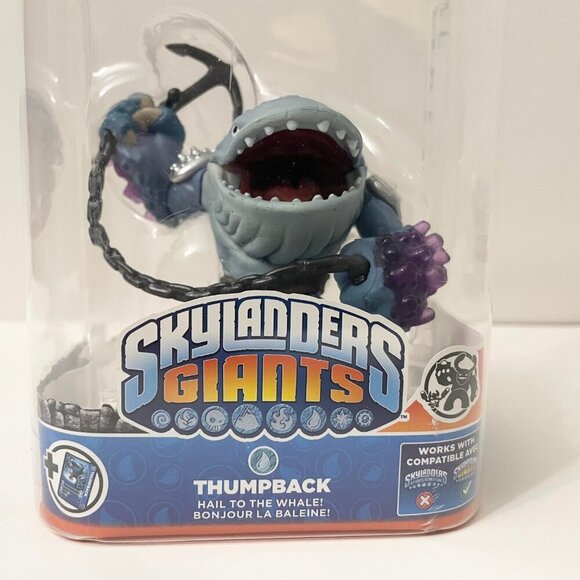 Skylanders Giants Thumbpack Hail to the Whale Action Figure Loose - Picture 4 of 16